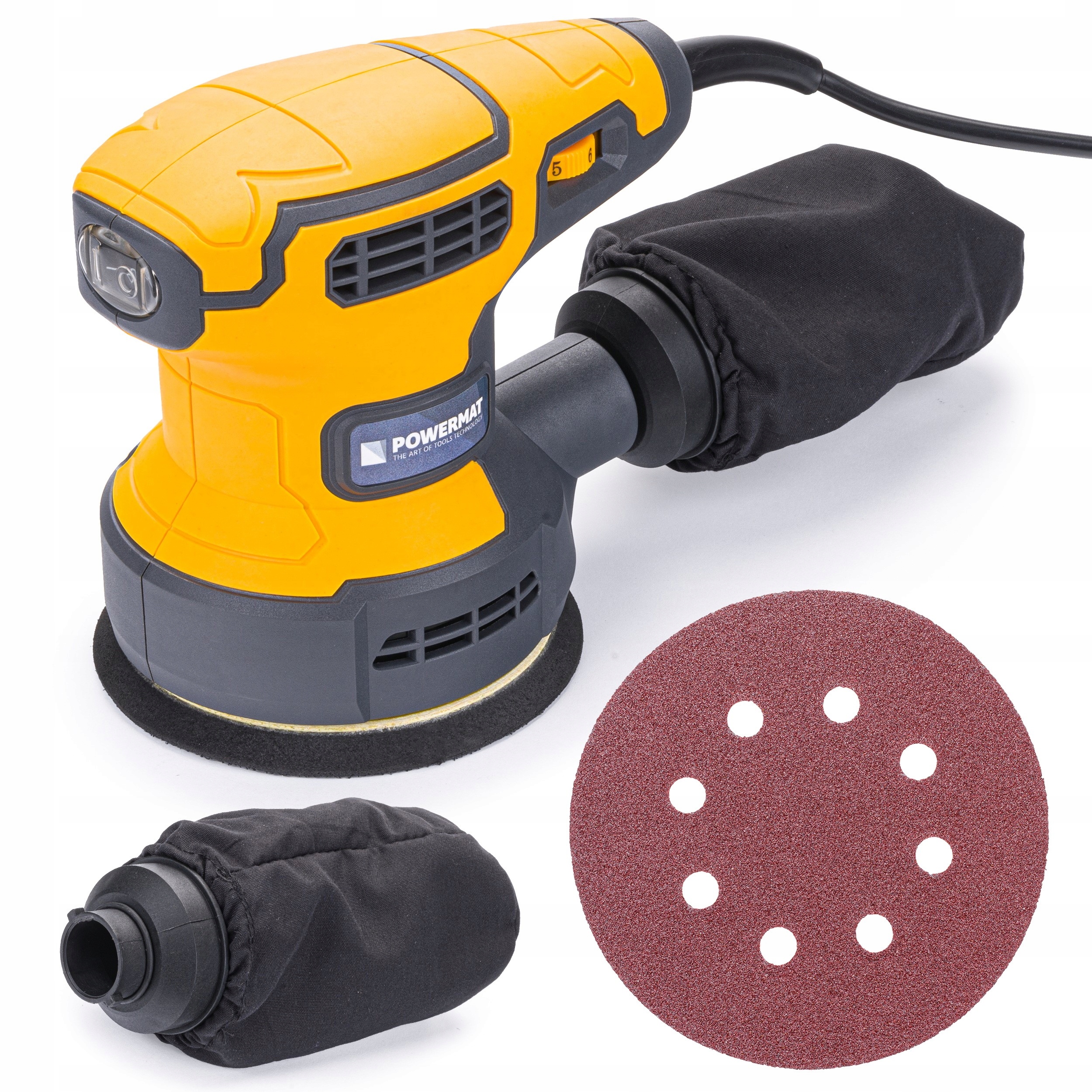 

Szlifierka Mimośrodowa Oscylacyjna 125mm 1100W 2mm