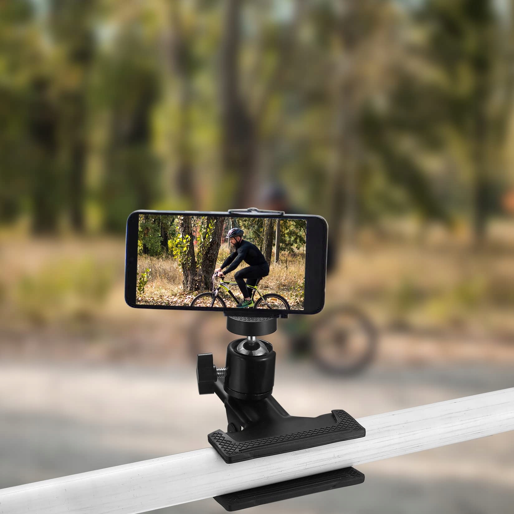 Zestaw 2x Klamra Uchwyt Foto 360 Stopni 1 4 Cala Do GoPro DSLR BUT THE COW — miniatura 6