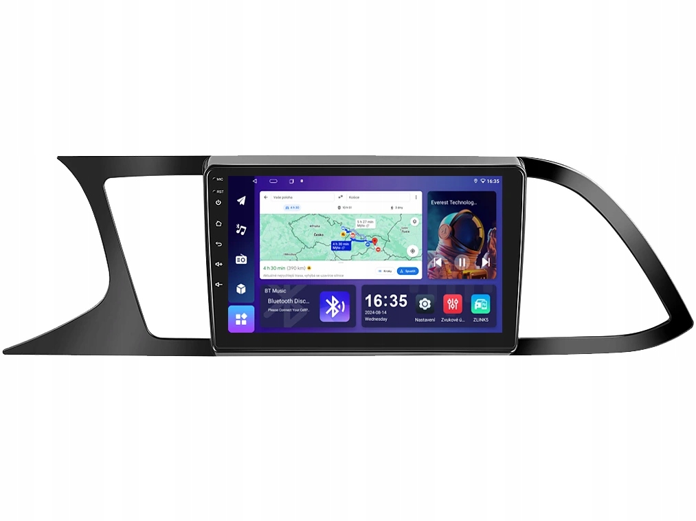 Isudar 2DIN autorádio T68B-IEV57 Android, Seat Leon III