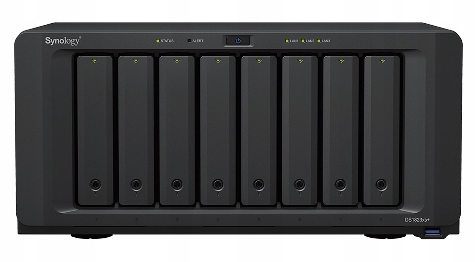 Súborový server Synology DS1823xs+ 8 pozícií Amd Ryzen V1780B 8 Gb DDR4 Ecc