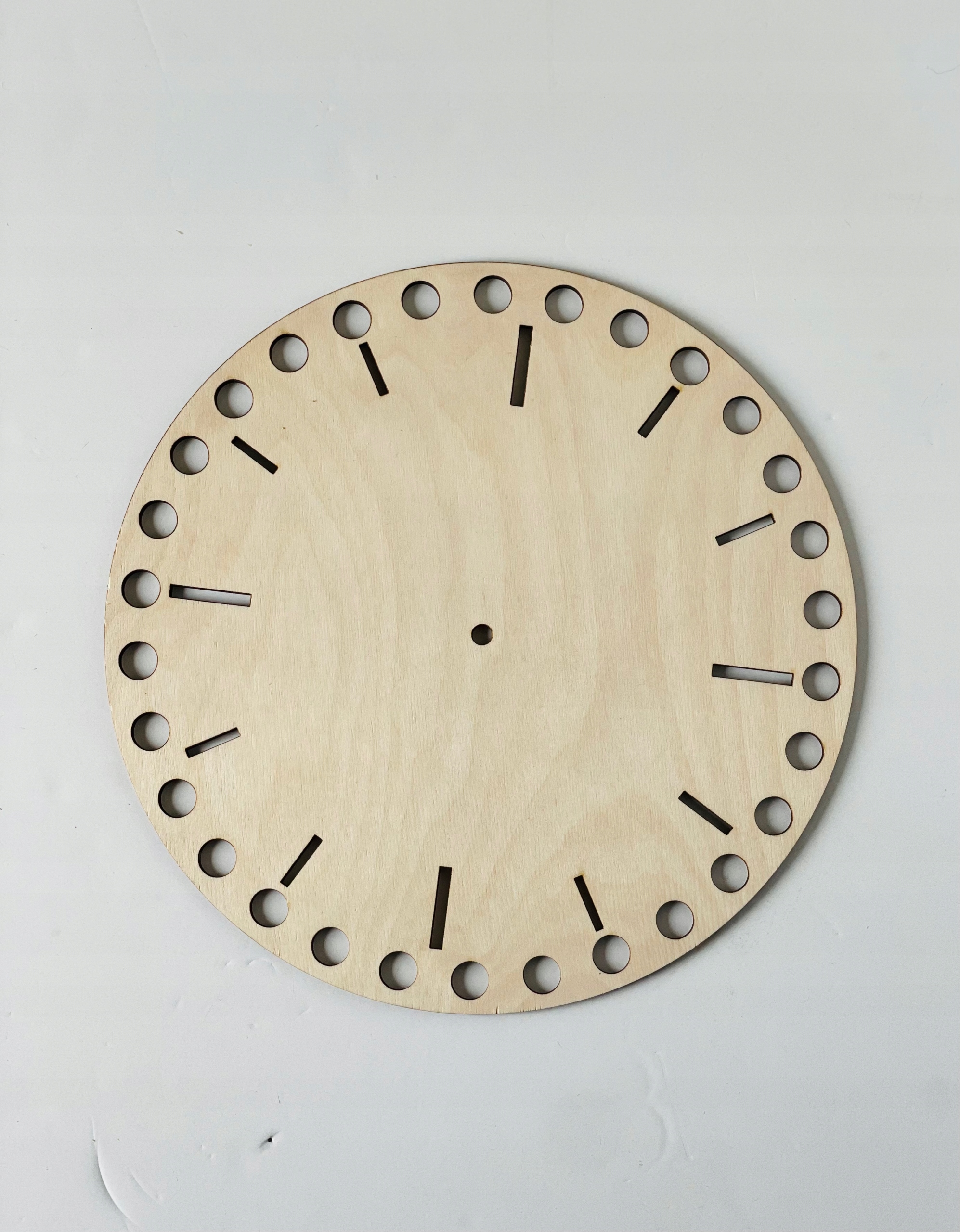 Baza do zegara makrama 30 cm mandala Wzór 3