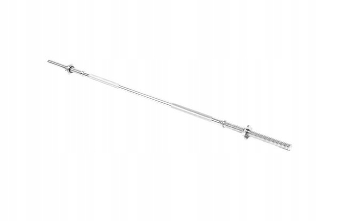 Gryf prosty gładki 183cm 28mm gwintowany zaciski śrubowe Spokey Arteus