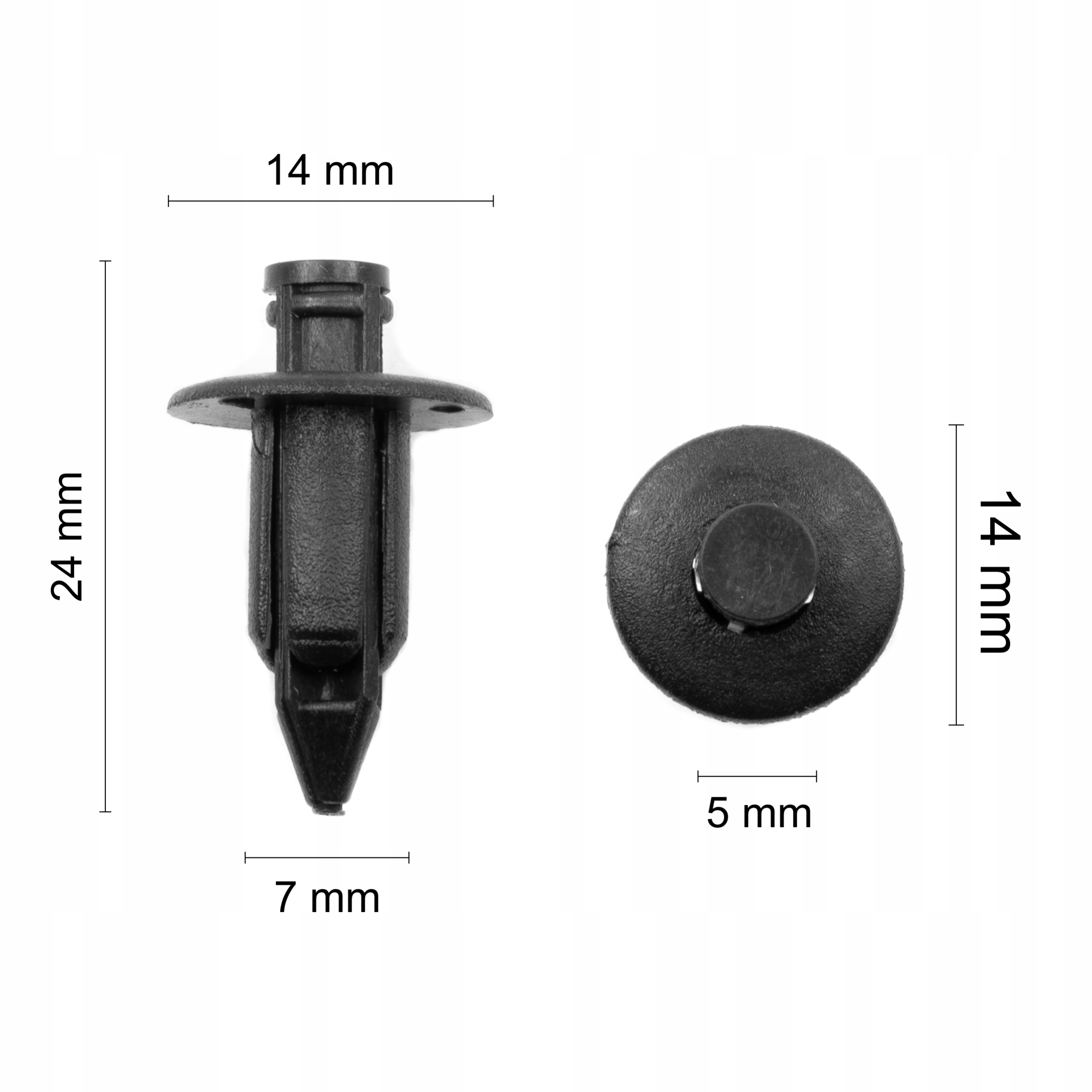 20x SPINKA KOŁEK TAPICERKI DRZWI DO VOLVO S40 S60 S80 ZESTAW Typ samochodu Samochody osobowe