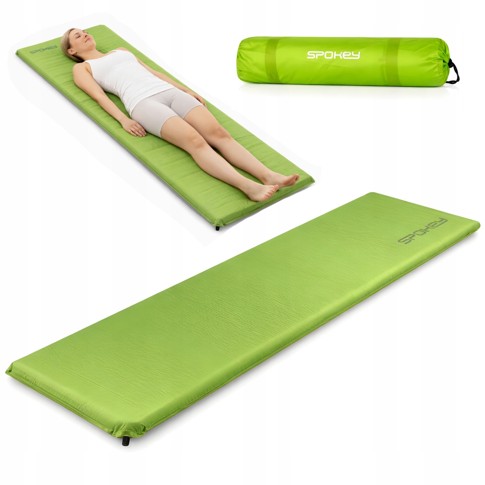 Mata Samopompująca Materac Karimata Turystyczna Pokrowiec 180x50 Gruba 5 cm