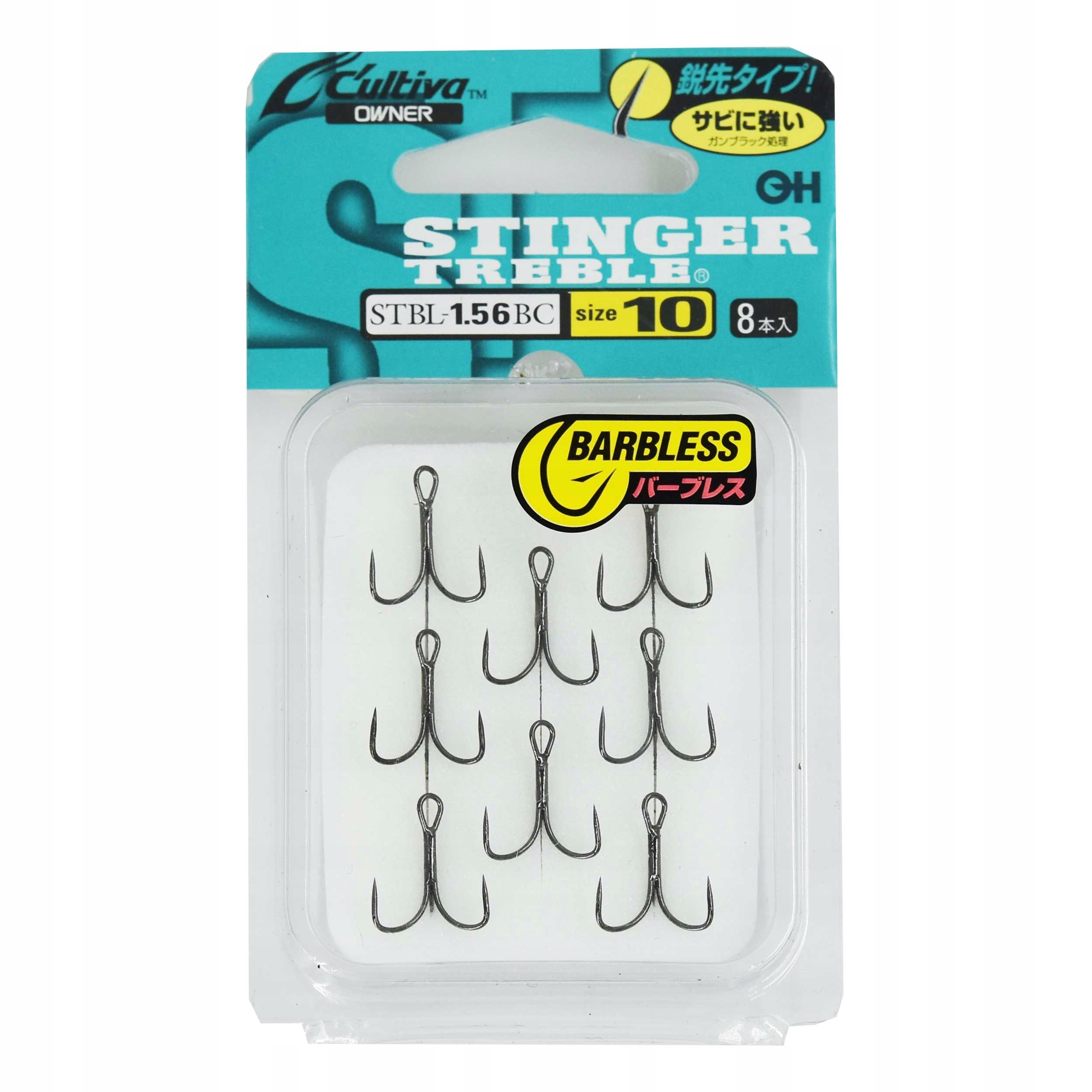 Kotwica Owner STBL1.56BC roz. "10" 8 sztuk