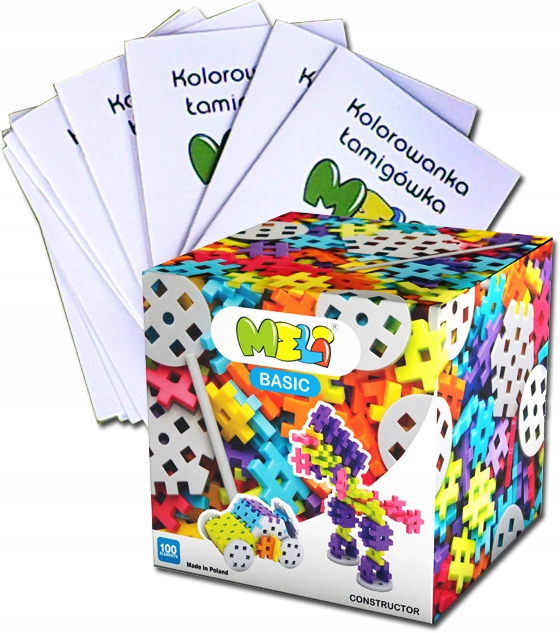 

Klocki Konstrukcyjne Meli Constructor 100+