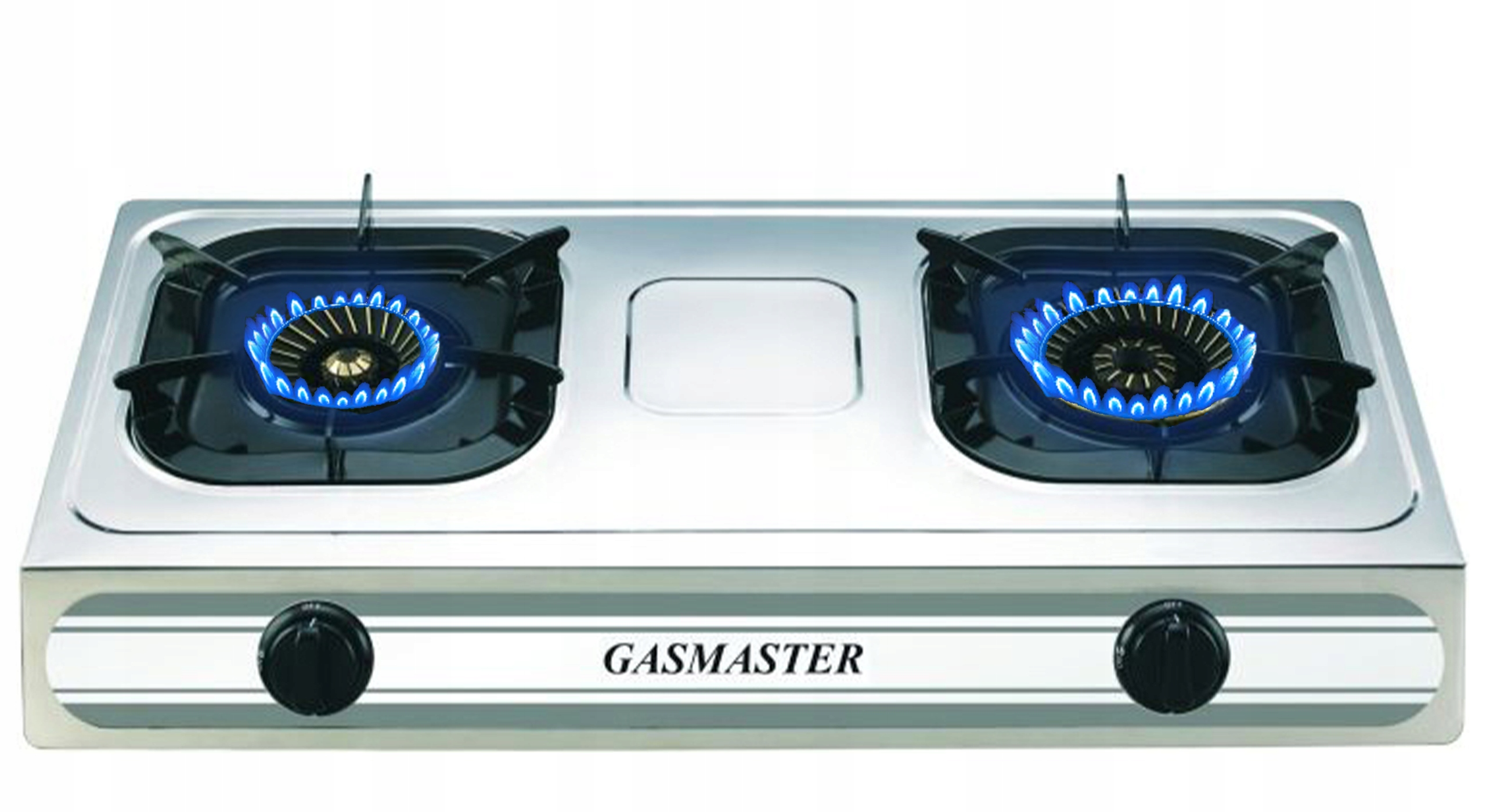 KUCHENKA NASTAWNA GAZOWA DWUPALNIKOWA INOX NIEZAWODNA 2-03SRBP GASMASTER