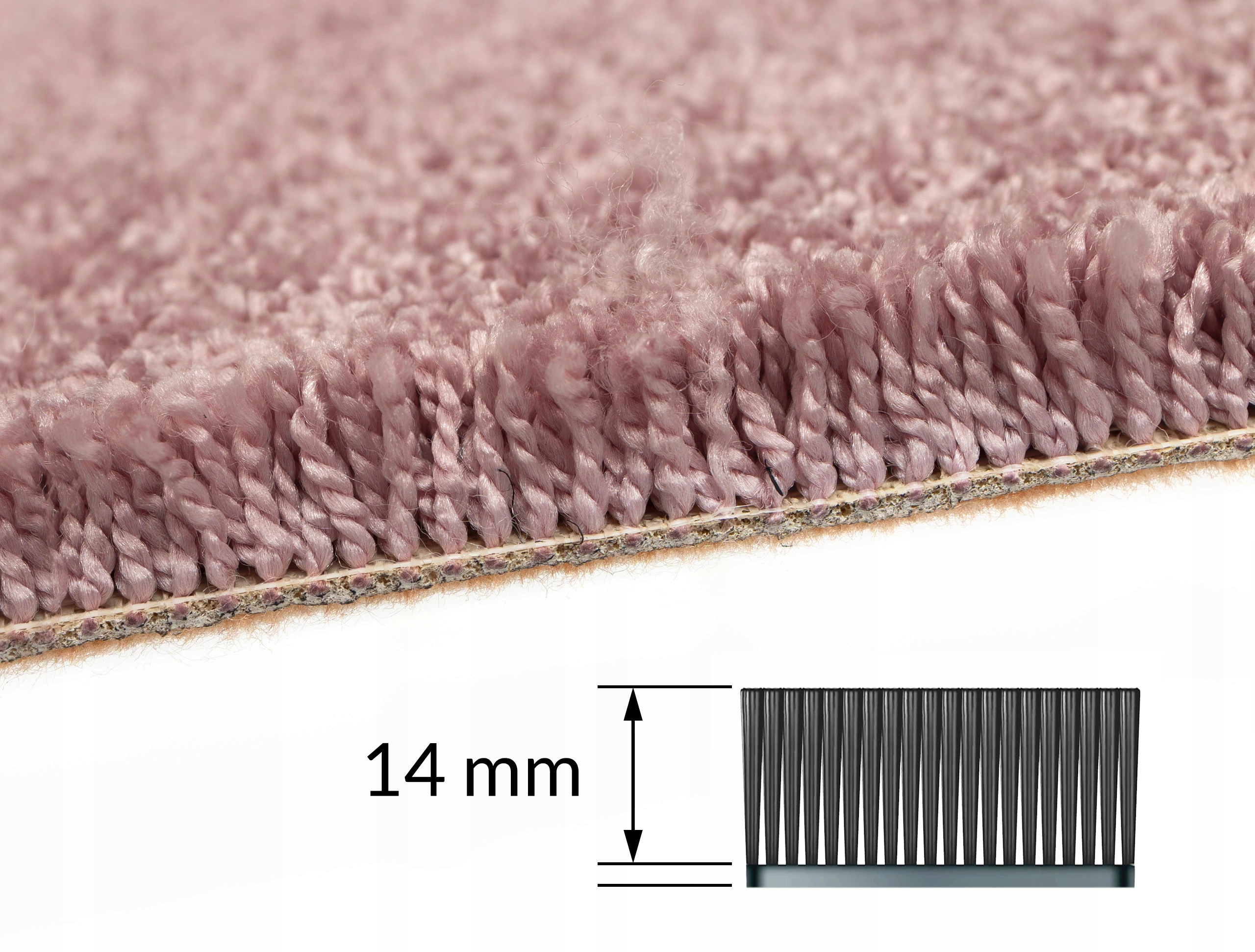 NAKŁADKI DYWANIKI TREPY NA SCHODY DREWNIANE ANTYPOŚLIZGOWE SHAGGY Marka Mr. Carpet