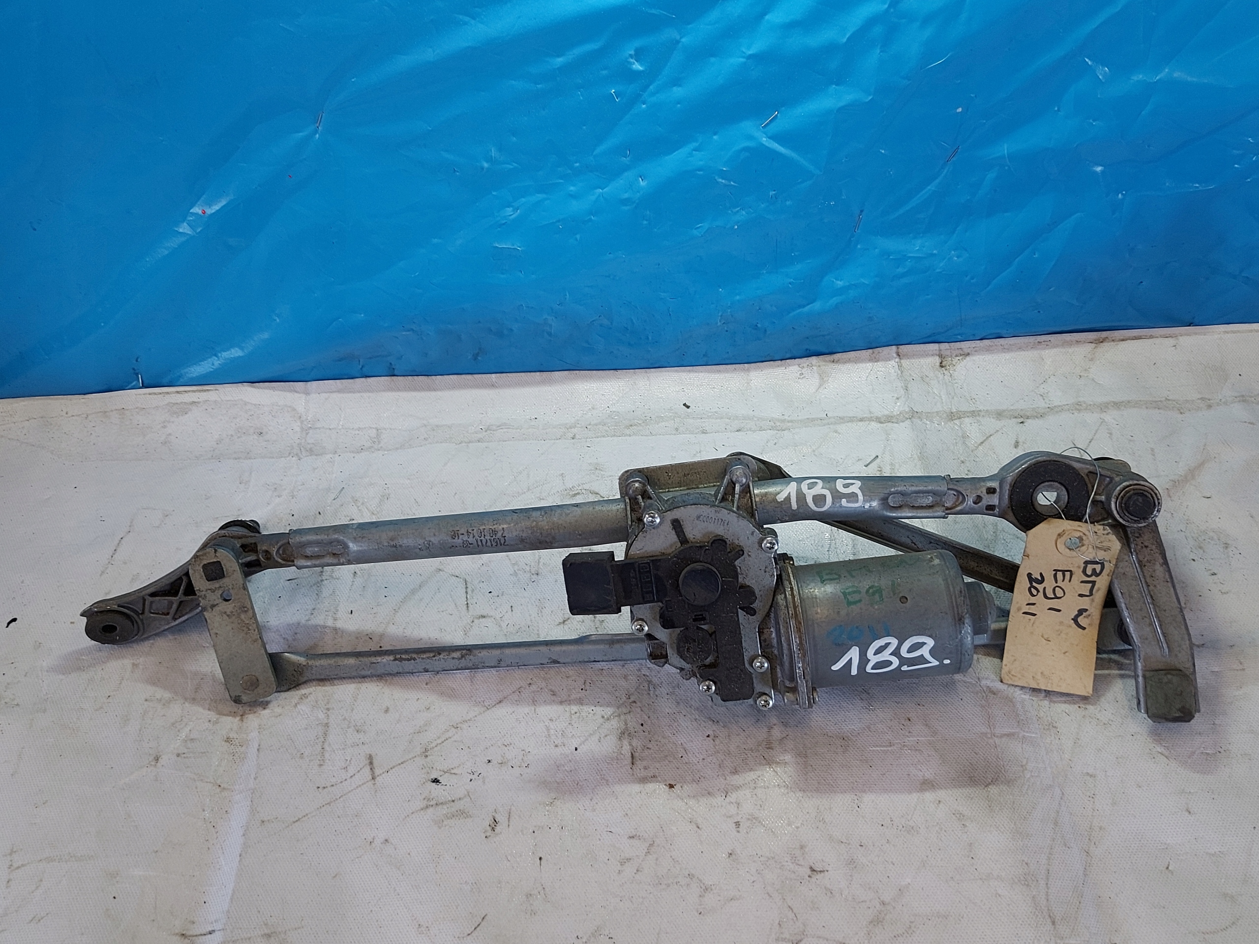 wiper mechanism BMW E91 7161711 front