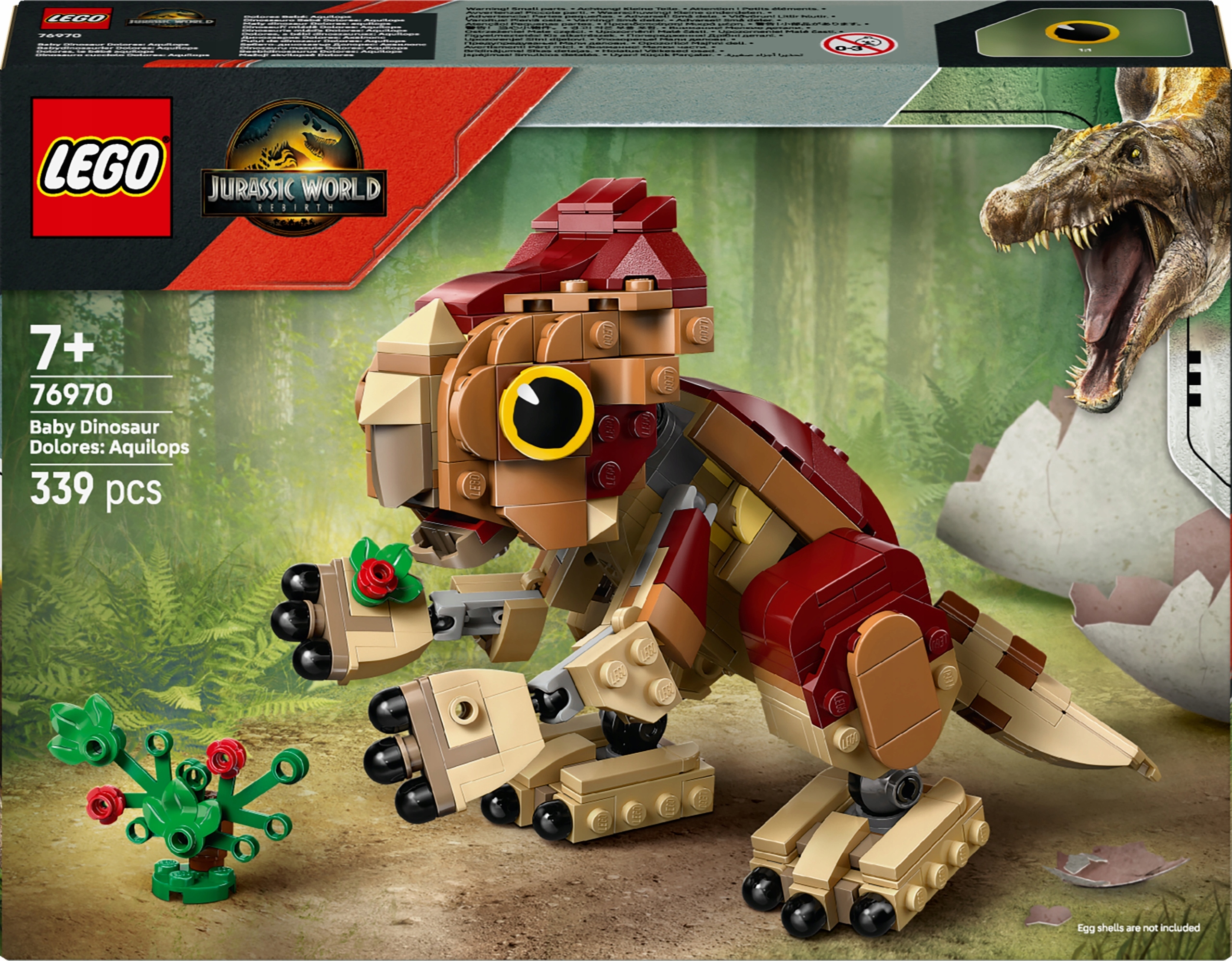 Lego Jurský svět 76970 Malý dinosaurus Dolores: Aquilops