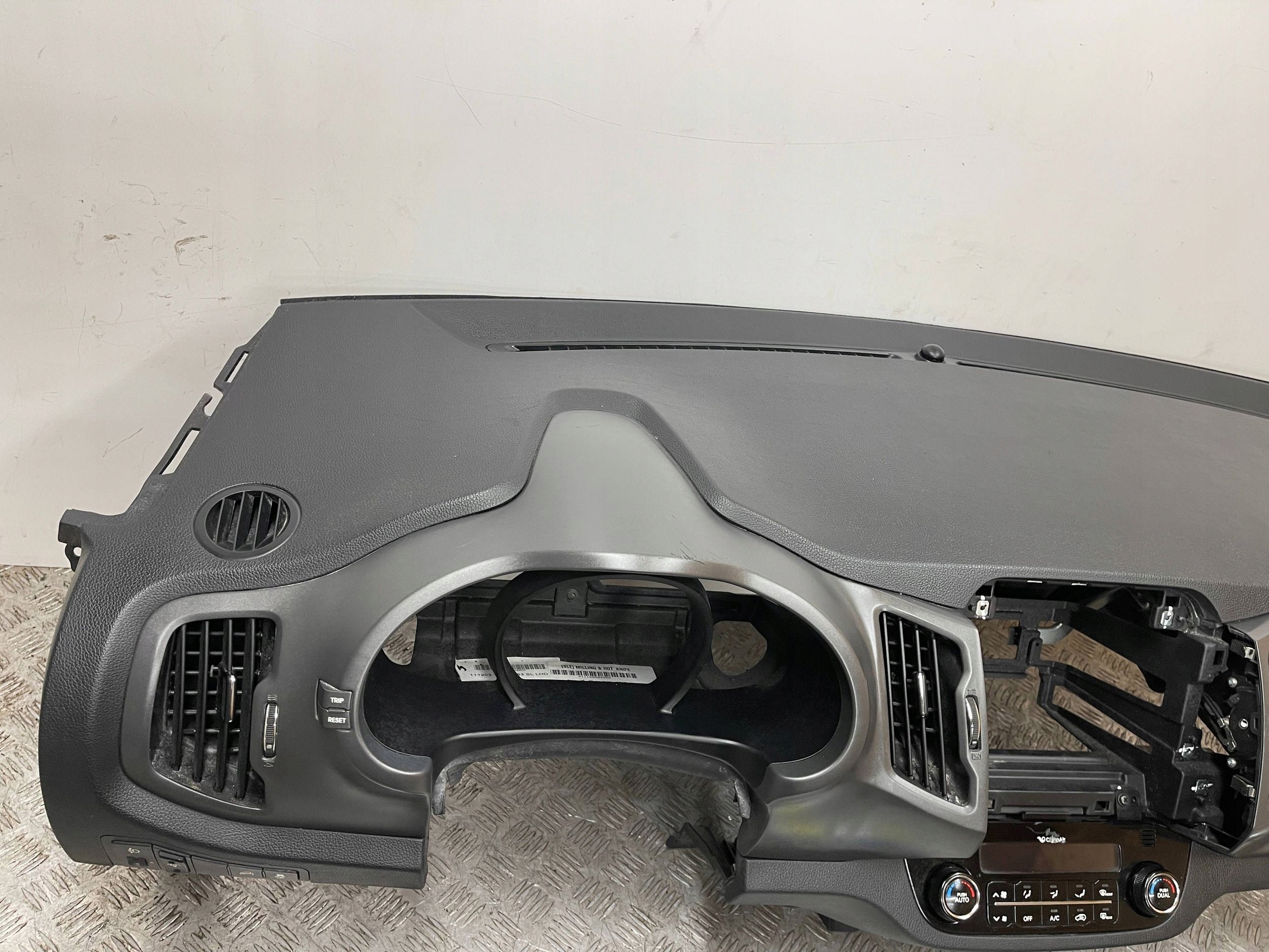 KOMPLET airbag dashboard console KIA SPORTAGE III 3 10- SL