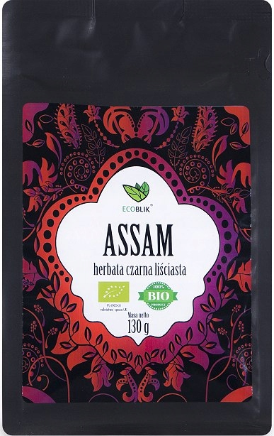 Levně Ecoblik Čaj černý listový assam Bio 130 g