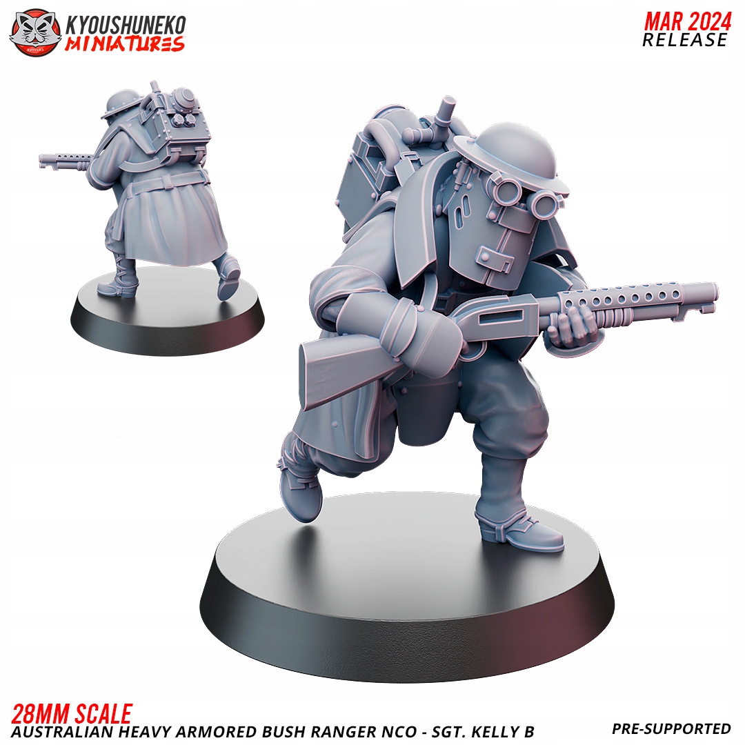 Sgt. Kelly B Australian Heavy Armored Bush Ranger