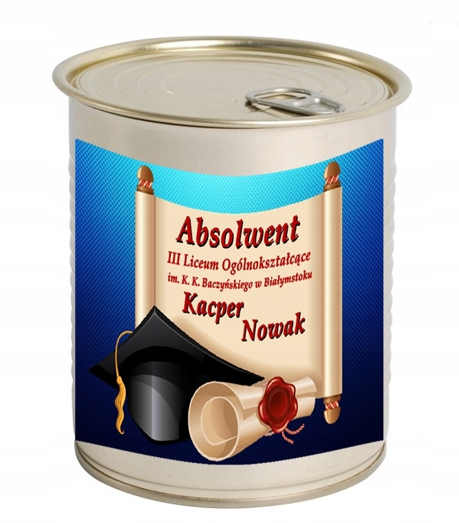 

Czekoladki dedykacja Absolwenta Maturzysty