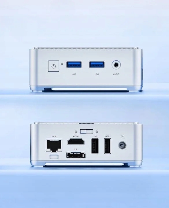 NIPOGI E2 ミニPC Intel Alder Lake-N97 Mini PC NiPoGi E2 Intel N97, 16 GB RAM, 1 TB SSD, W11 Pro