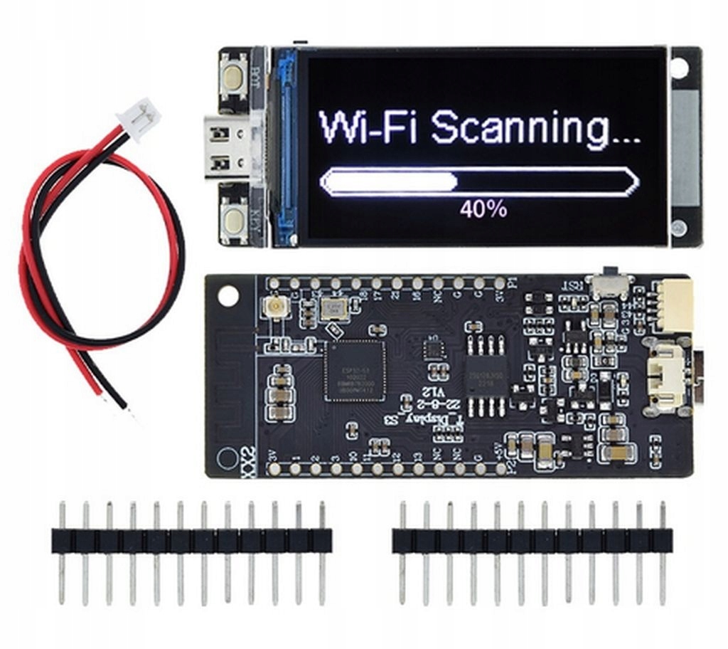 Moduł Lilygo T-display ESP32-S3 S3R8 LCD 8-BIT 1.9