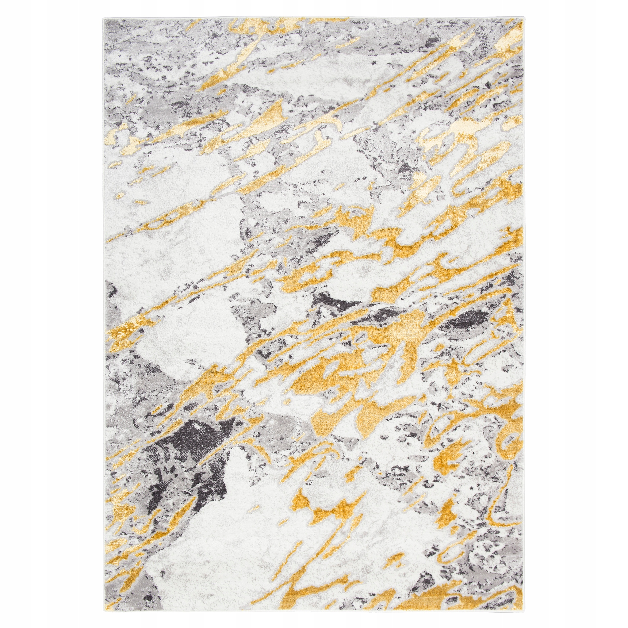 

Dywan Shine 160x220 Nowoczesny Kolorowy Złoty s16