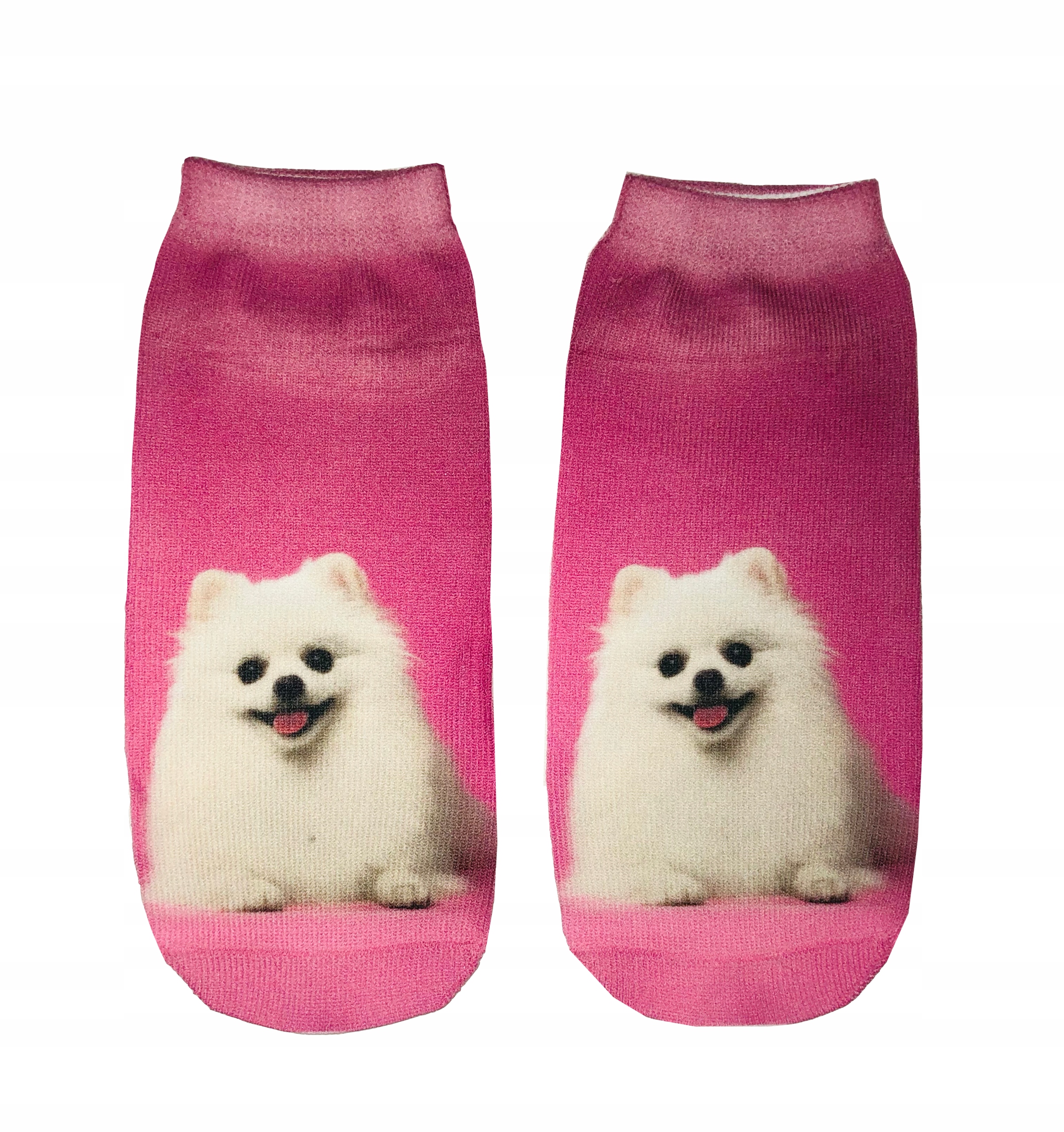 

Skarpetki stopki poliester psem Pomeranian