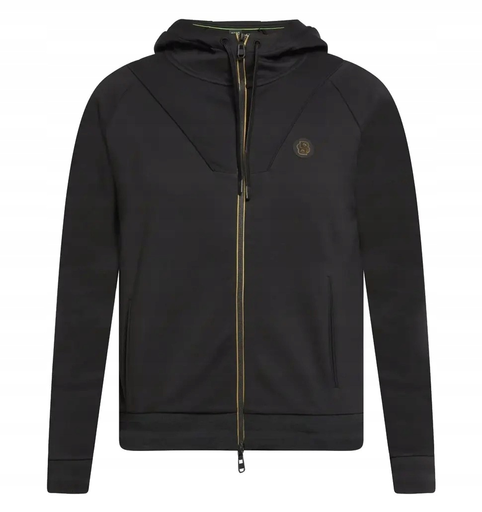 Męska bluza rozpinana z kapturem Hugo Boss Saggy Tl sportowa czarna r. M