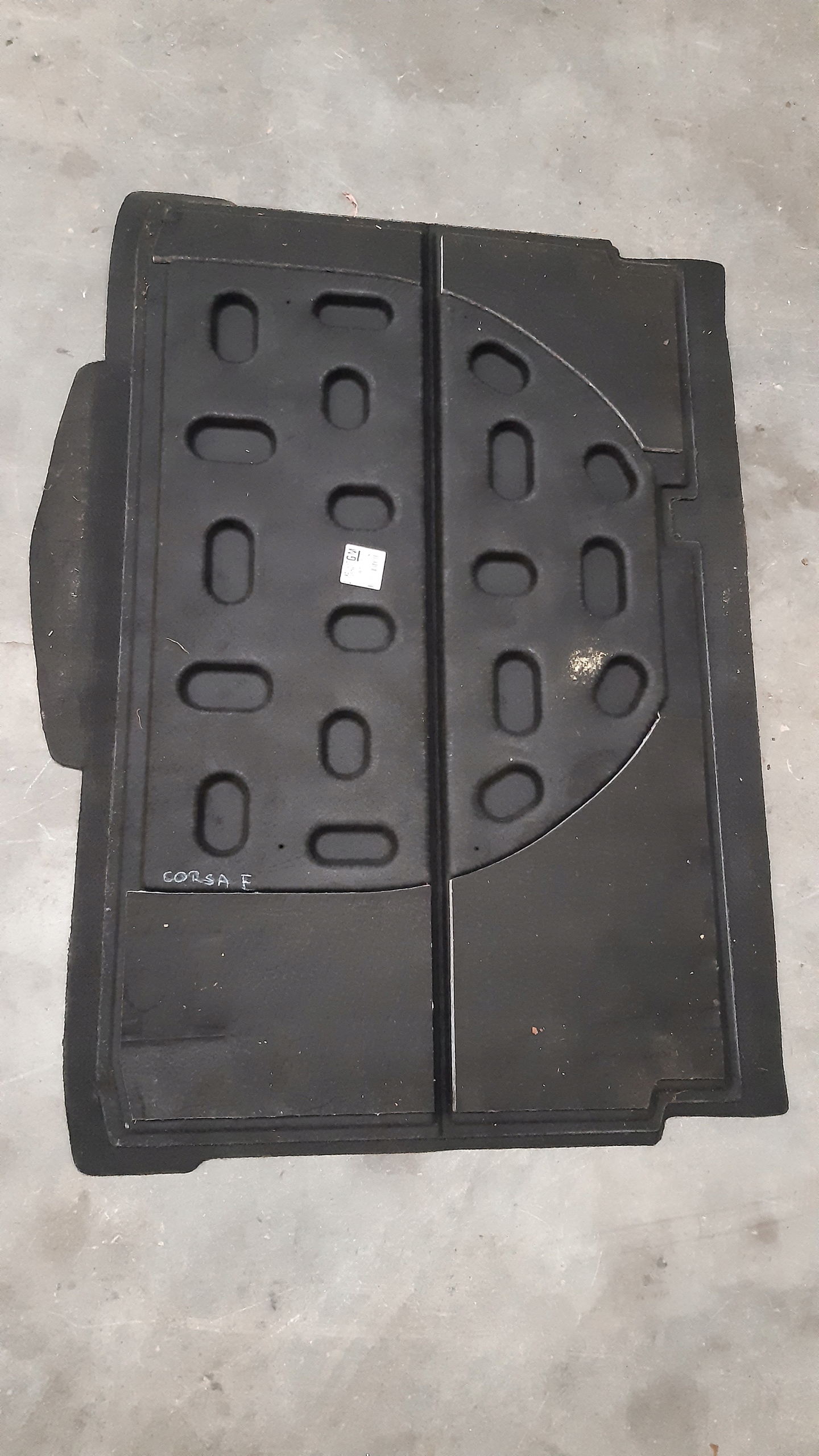mats boot 13427637 Opel Corsa E