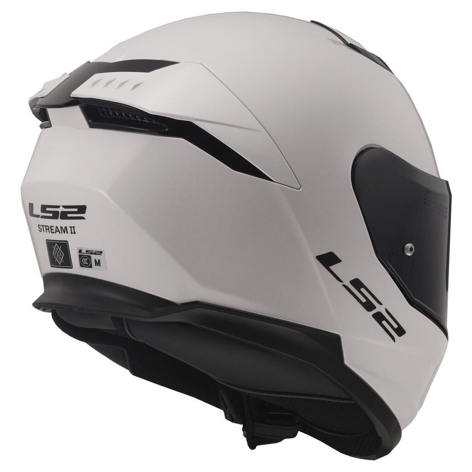 KASK INTEGRALNY LS2 FF808 STREAM II BIAŁY SYSTEM PINLOCK + BLENDA L Rozmiar L