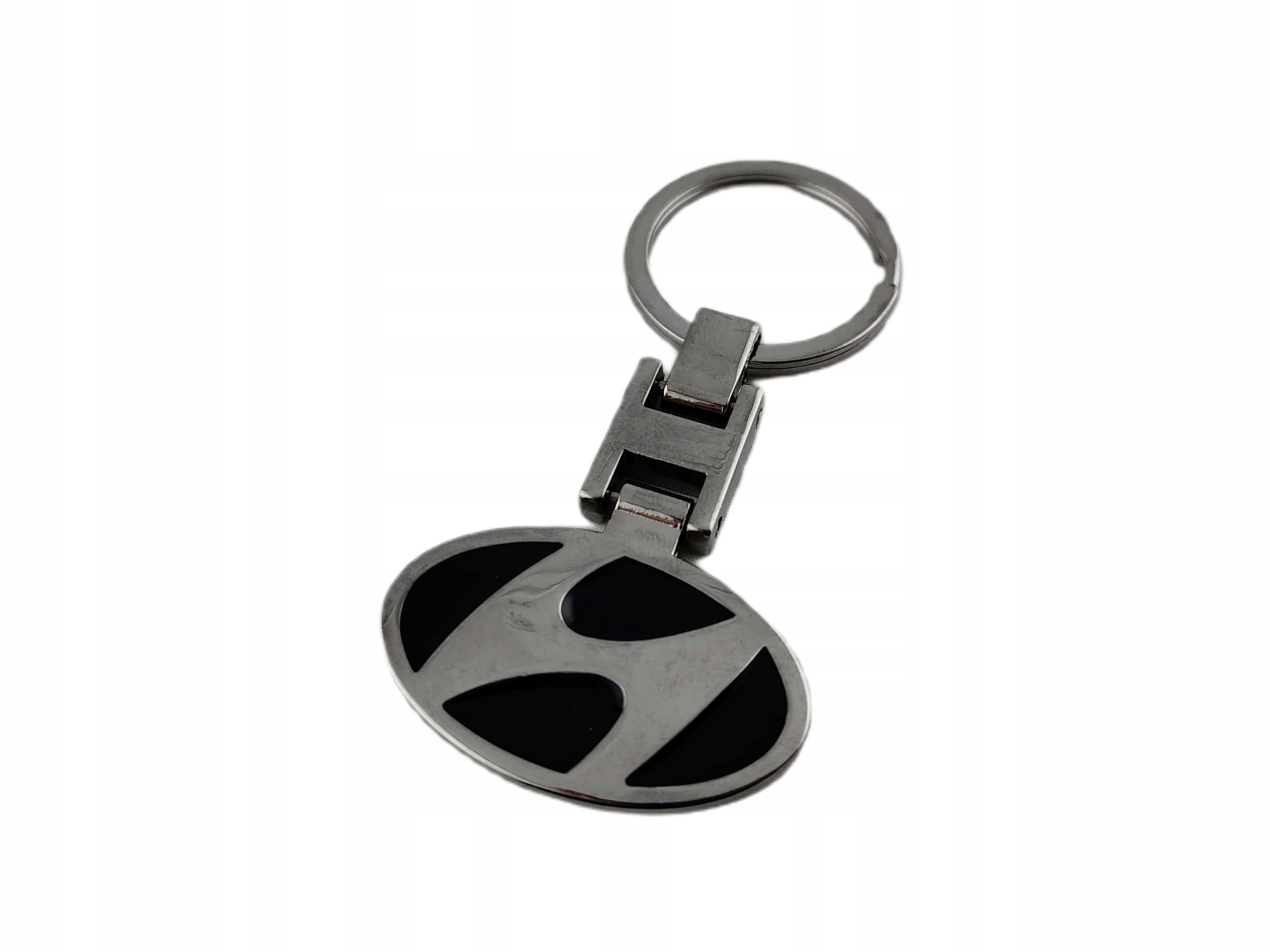 Hyundai Breloczek Brelok Czarny Metalowy Do Kluczy K-25