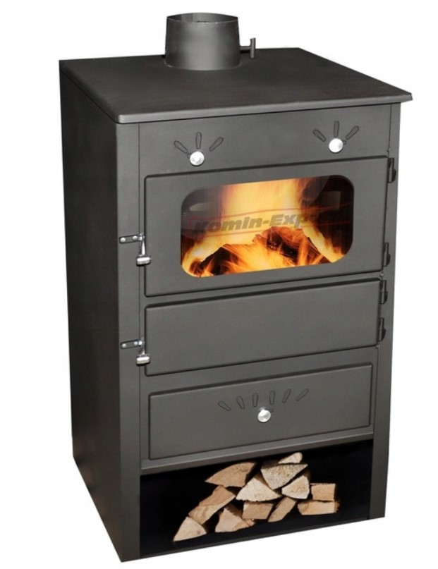 Vysoká Kamna Koza Komin-expert s Vodním Pláštěm Atos Wt