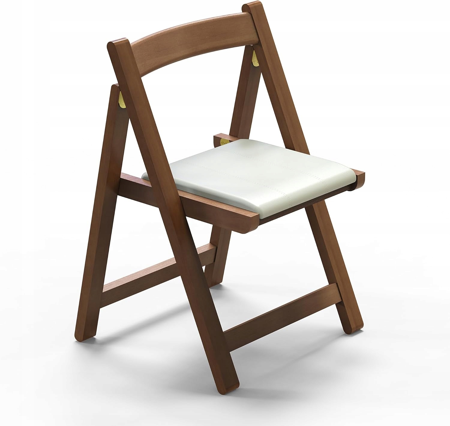 Skládací Židle Ze Dřeva, Čalouněná Ergonomickým Skandinávským Materiálem