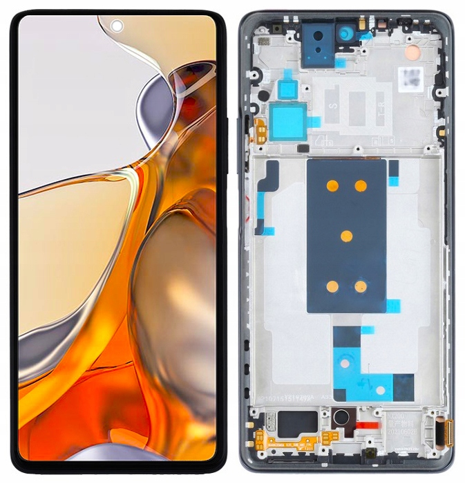 InCell displej pro Xiaomi Mi 11T 11T Pro LCD displej Rámeček