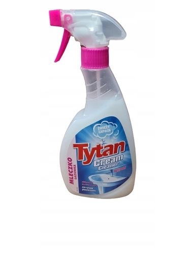 Levně 5X Tytan Cream Clener Mléko na čištění koupelny 500 ml