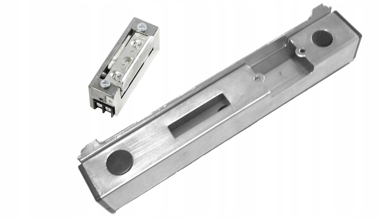 kaseta + elektrozaczep 12V ocynk rygiel furtki oc