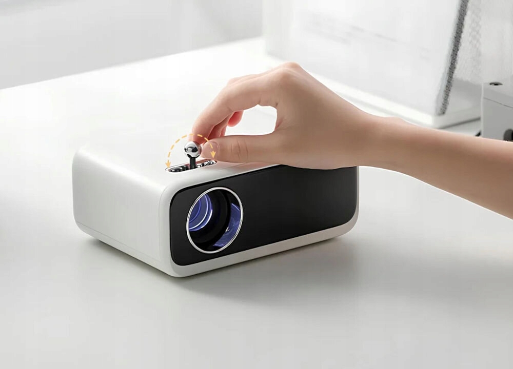 Projektor XIAOMI Wanbo Mini XS01 LED WVGA Załączone wyposażenie Pilot Zasilacz Kabel AV