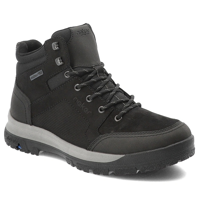 Pánské kozačky Rieker, černé, velikost 30301-00 Black