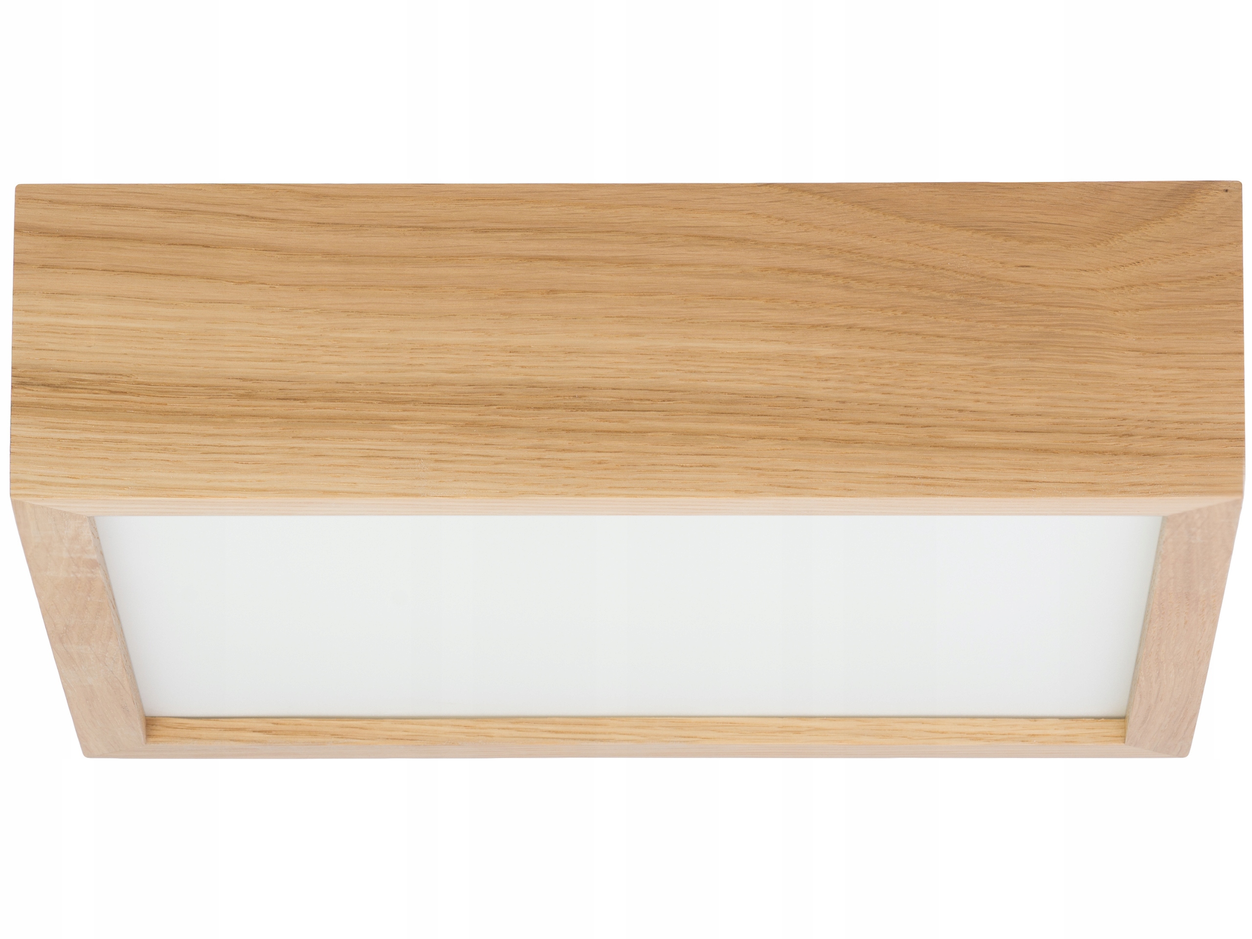 Stropná lampa Leja štvorcová 305 mm Dub do obývačky, kuchyne, kúpeľne, Štýlová