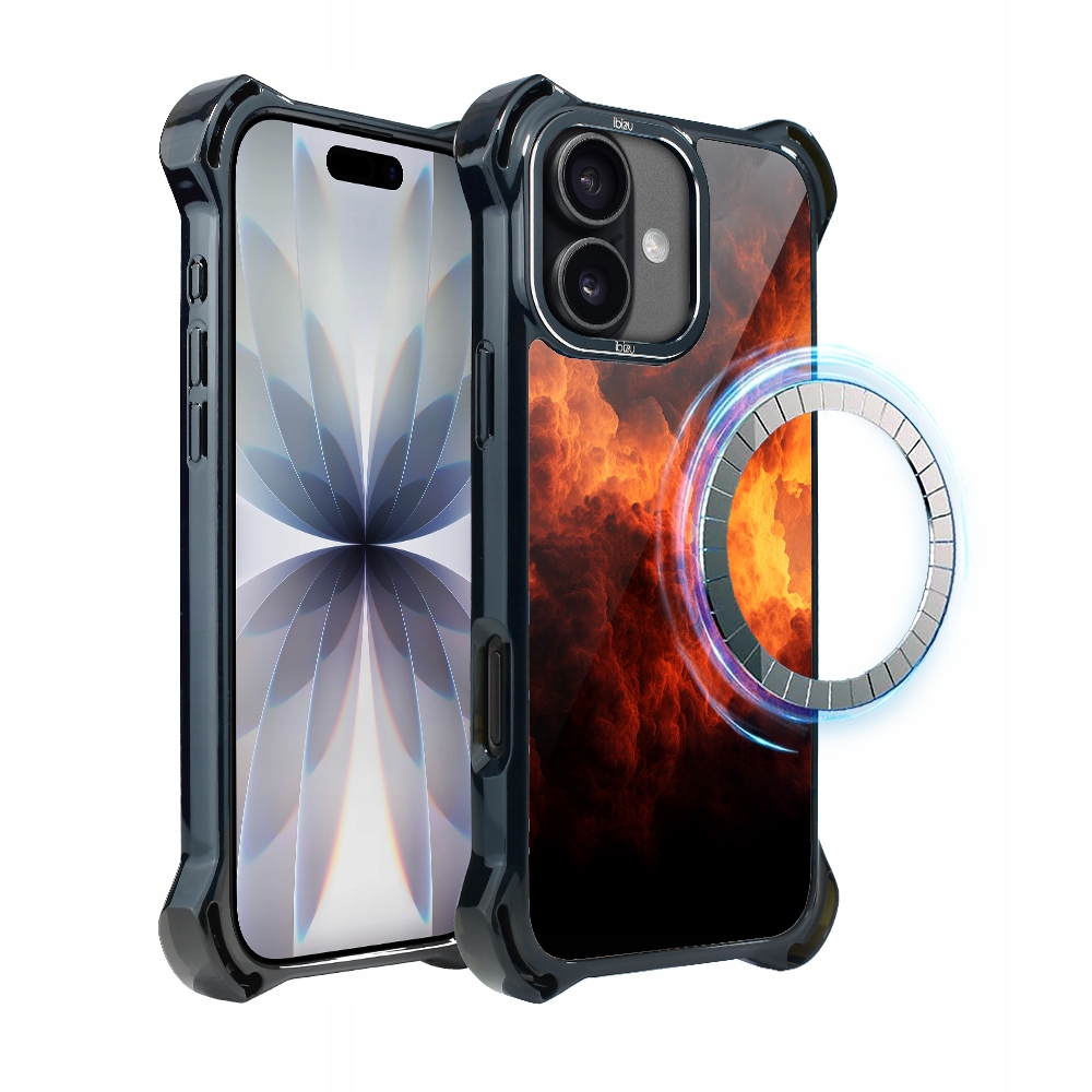 Pouzdro Ibizu DropGuard Ultra pro iPhone 17 s MagSafe, Inferno Sky