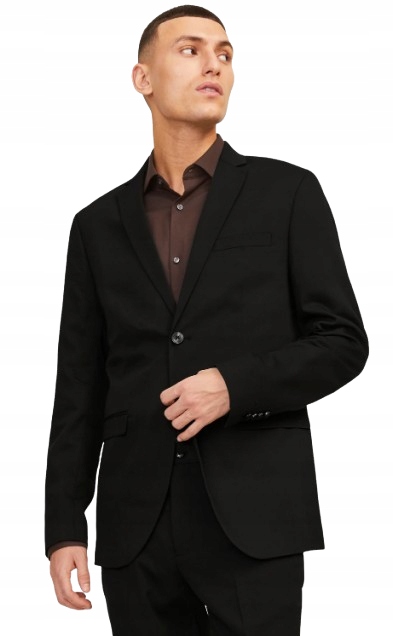 Sako Černá Slim Bunda Jack&jones 46 Jyb