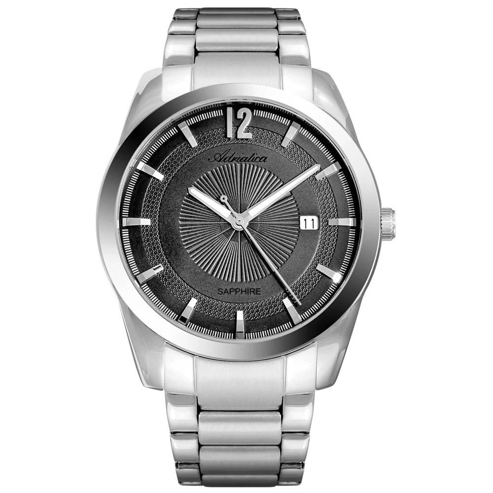 Pánské Hodinky Adriatica A8301.5156Q stříbrné branso