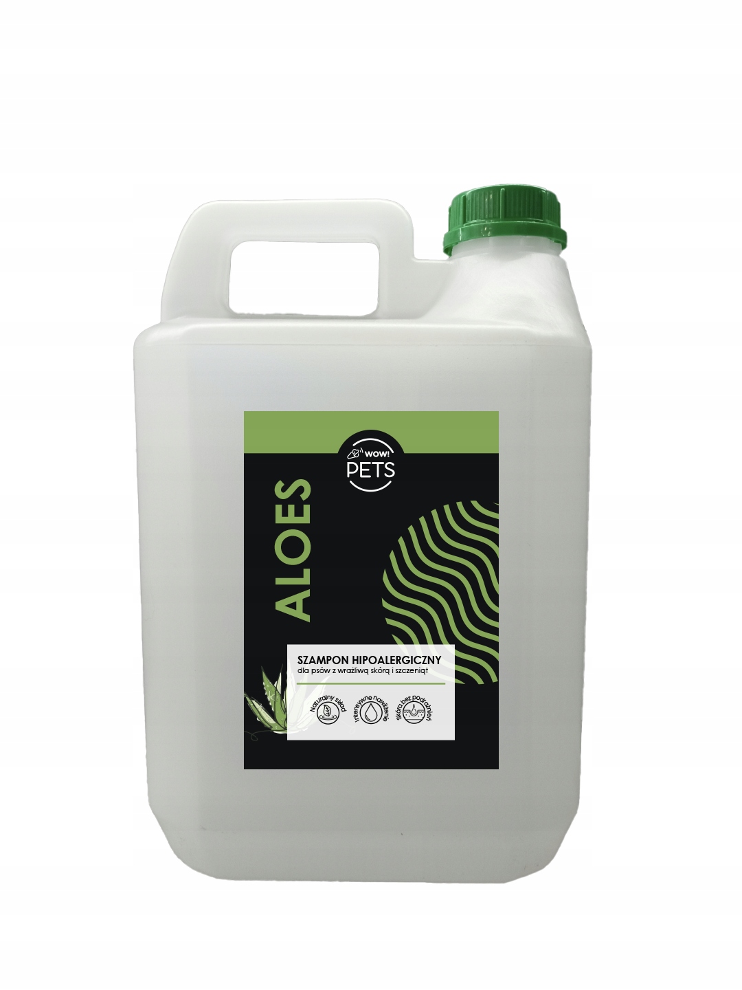Šampon pro psy s hypoalergenním přírodním Aloe 5000 ml Wow!pets
