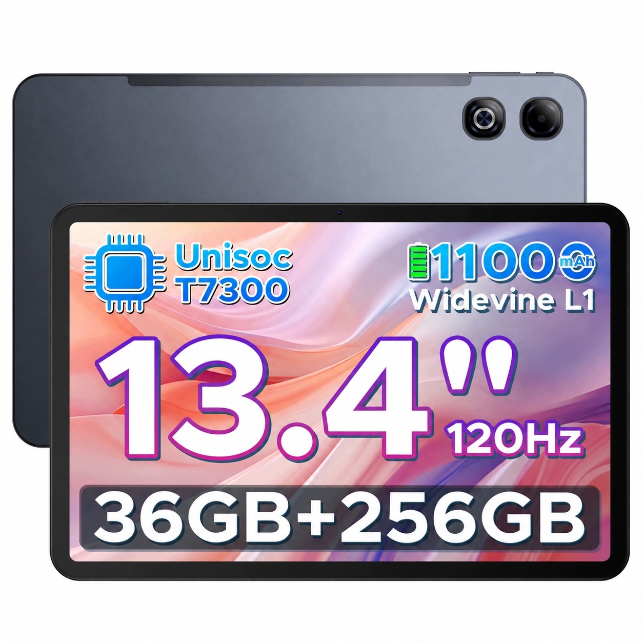 Tablet Doogee U13PRO 13,4'' 36/256GB 11000mAh 120Hz T300 Unisoc Android 16