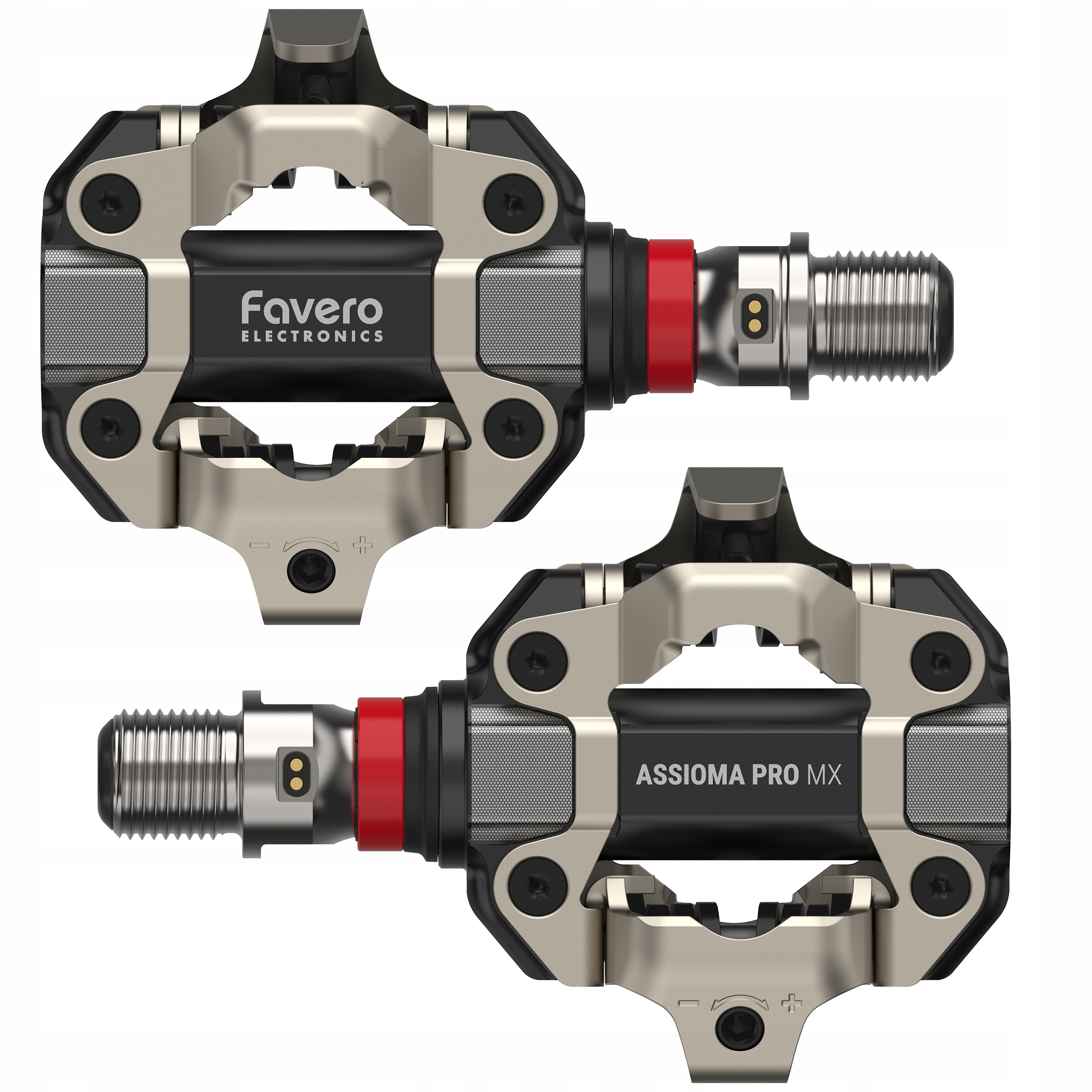 Pedały rowerowe Mtb Favero Assioma Pro MX-2 dwustronny pomiar mocy