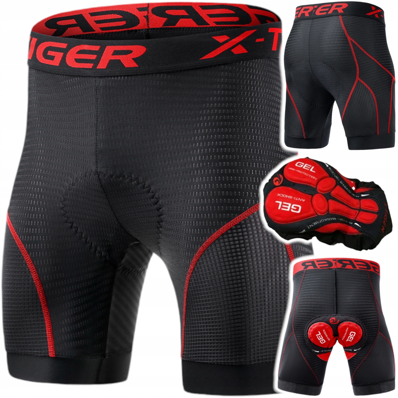 Kraťasy S Krátkou Gelovou Vložkou 5D Uv