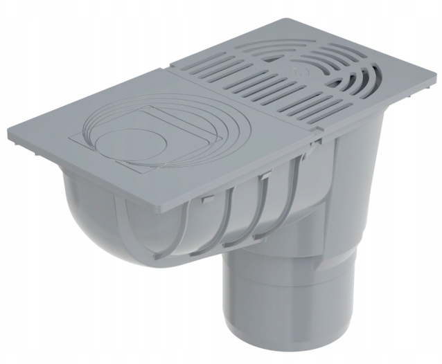 GALECO OSADNIK UNIWERSALNY Z KOSZYCZKIEM popielaty