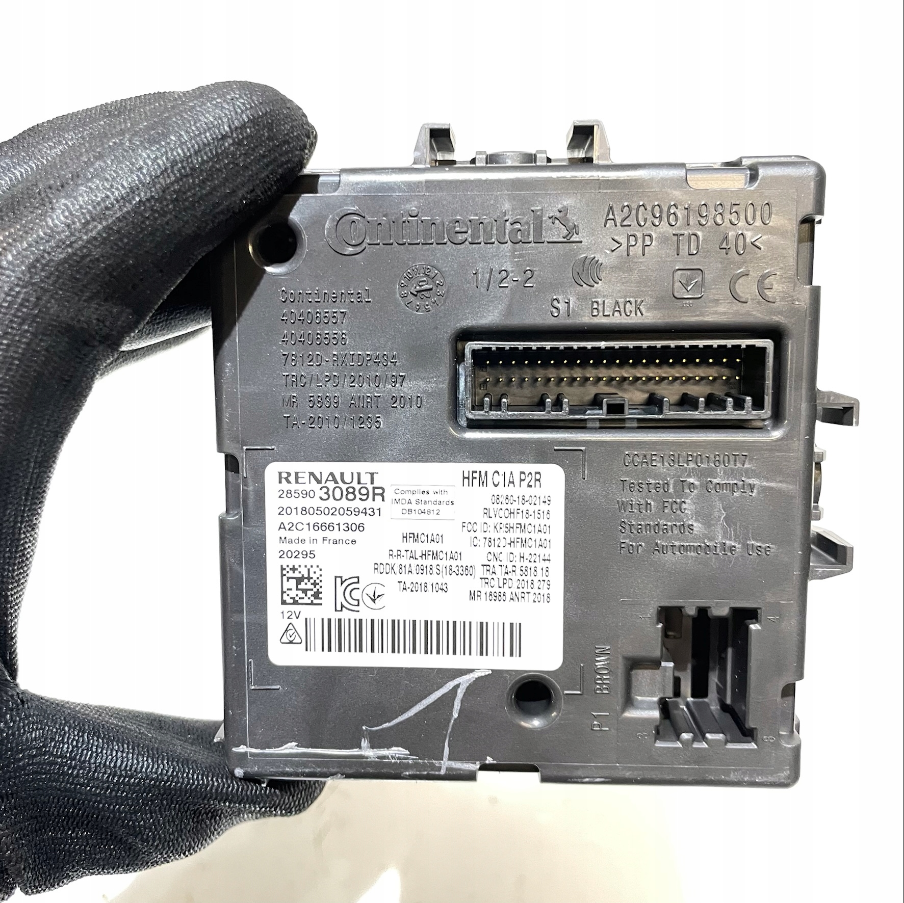 RENAULT TALISMAN LIFT MODULE CONTROL UNIT 285903089R