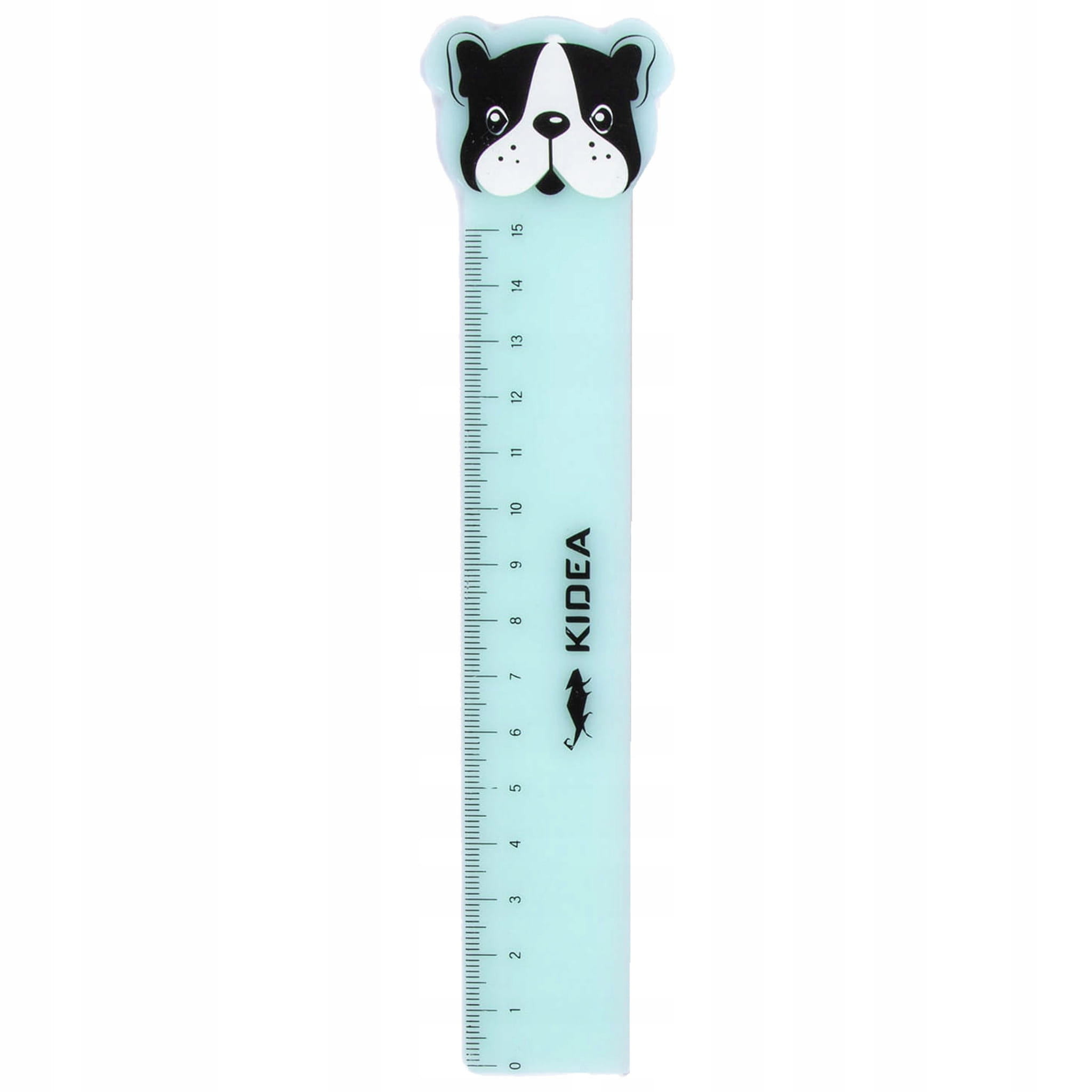 LINIJKA SZKOLNA W FIGURKĘ ZWIERZĄTKA 15 cm KIDEA