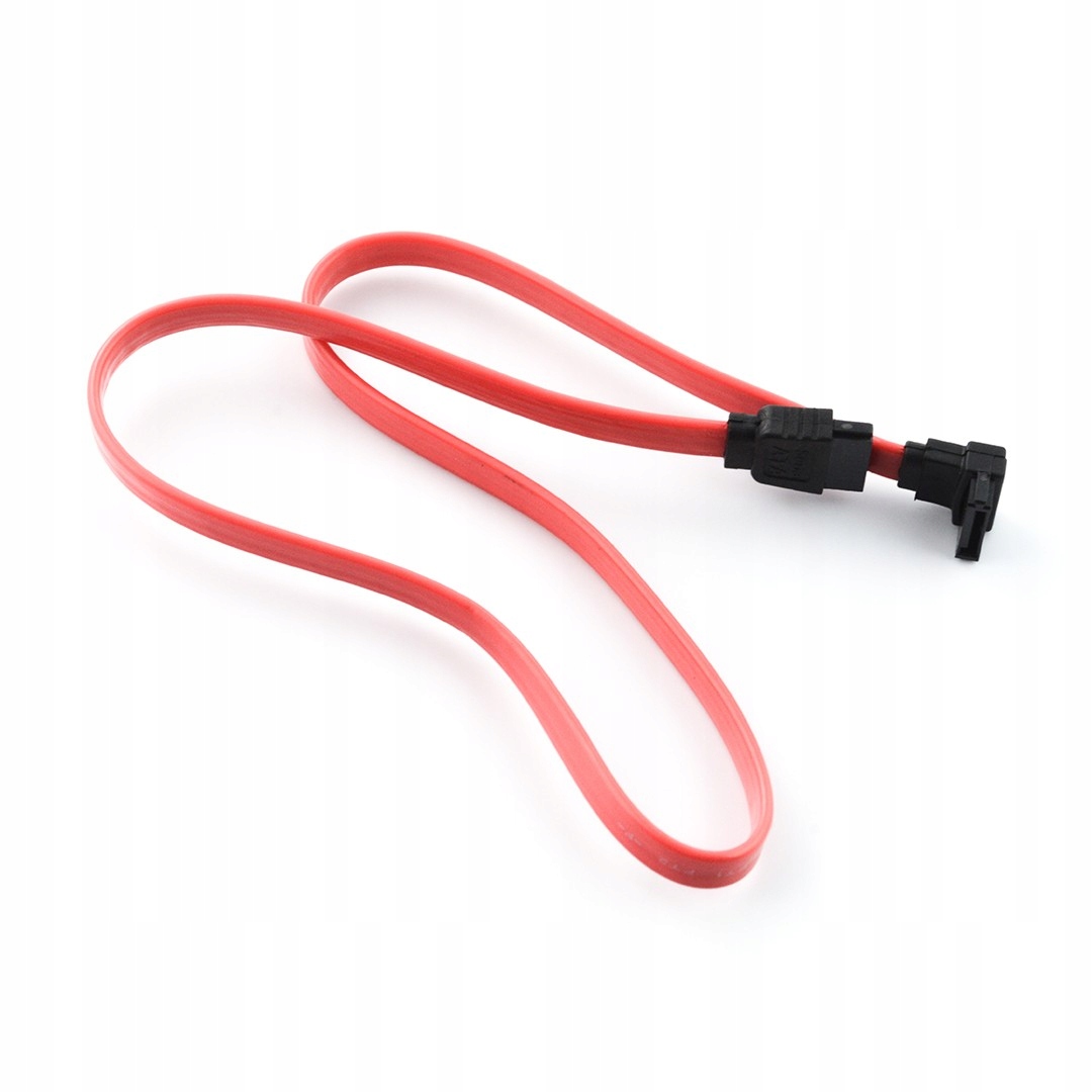 

Przewód Sata III M/M kątowy Art 50 cm - czerwony