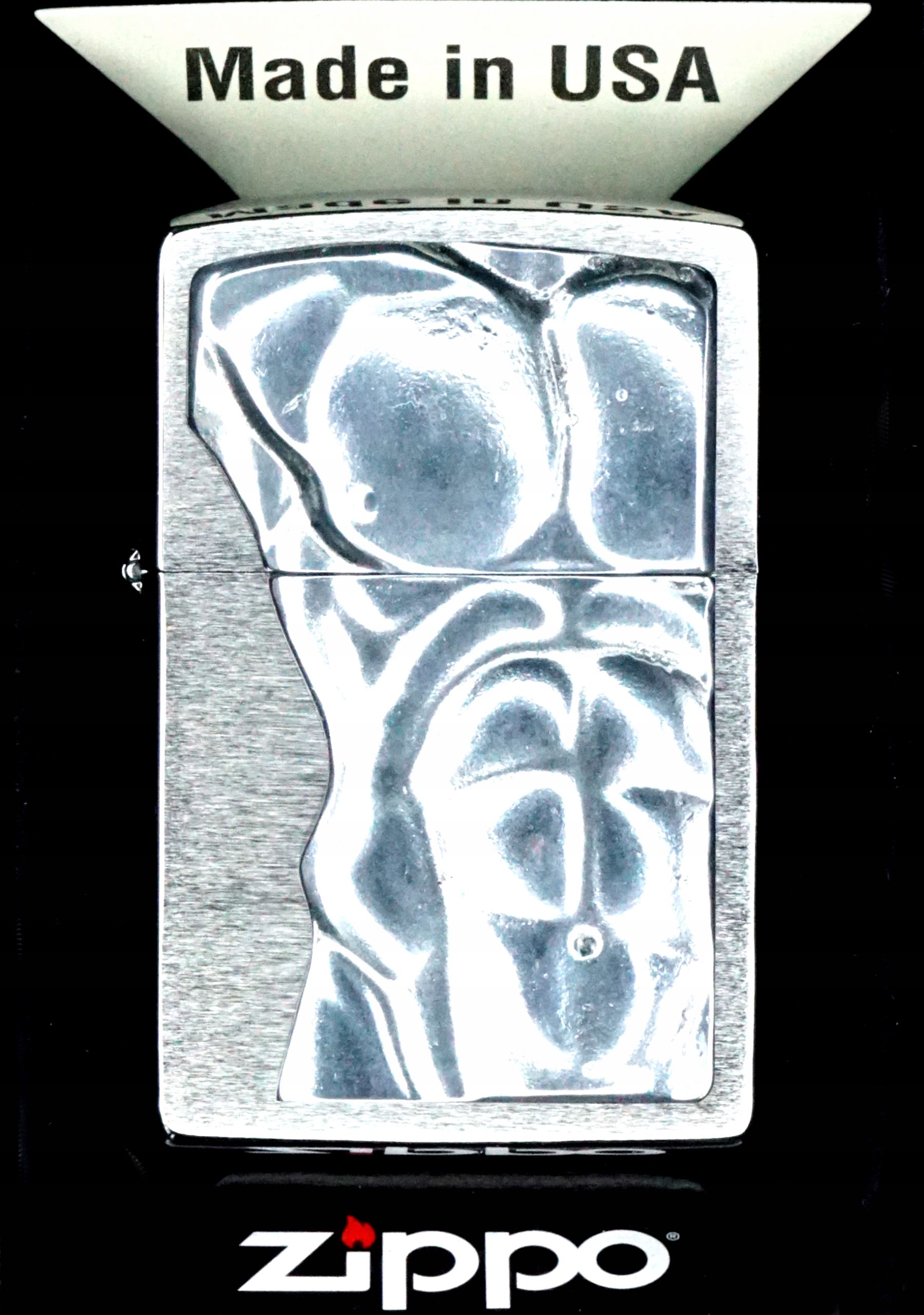 Zapalovač Zippo Man Torso 2007672 Větruodolný benzínový