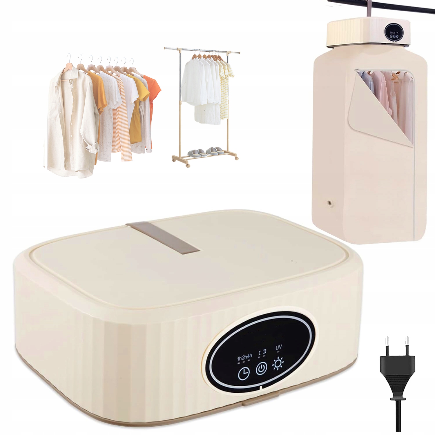 Levně Elektrická Sušák 600 W Přenosná Pro Domácí Použití