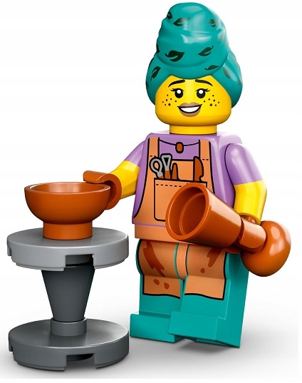 

Lego Minifigures 24 71037 Nr9 Garncarka garncarz
