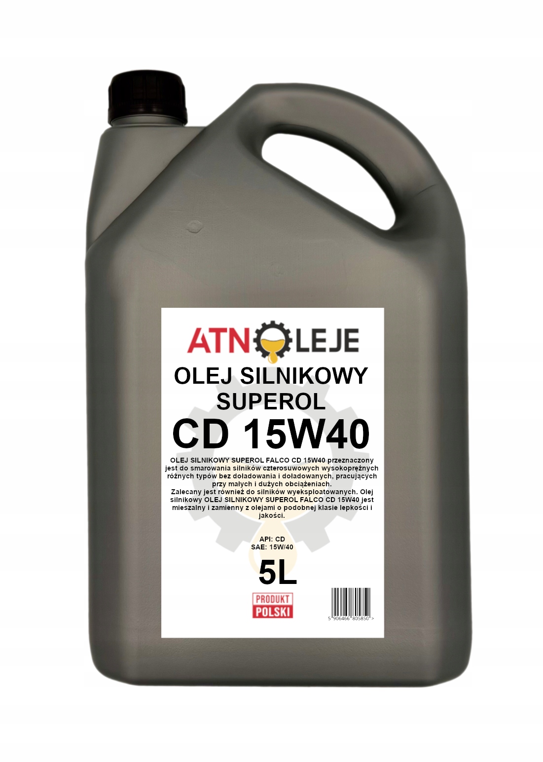 Olej Superol CD 15W40 5L Typu " Fal Co "