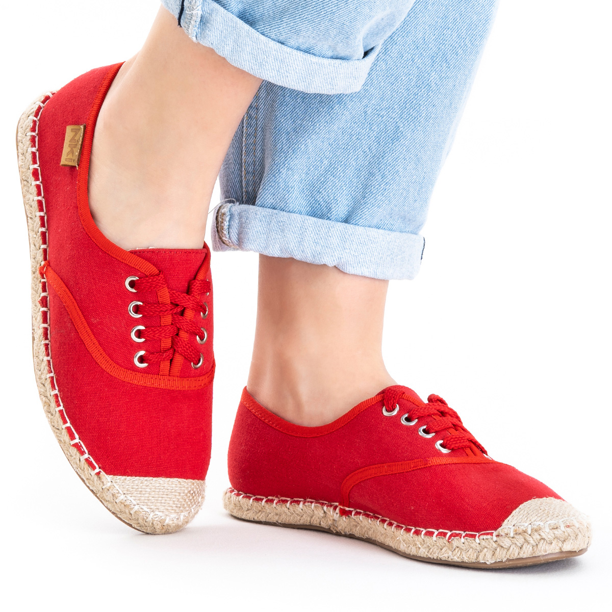 

Espadryle damskie modne lekkie tenisówki Niki